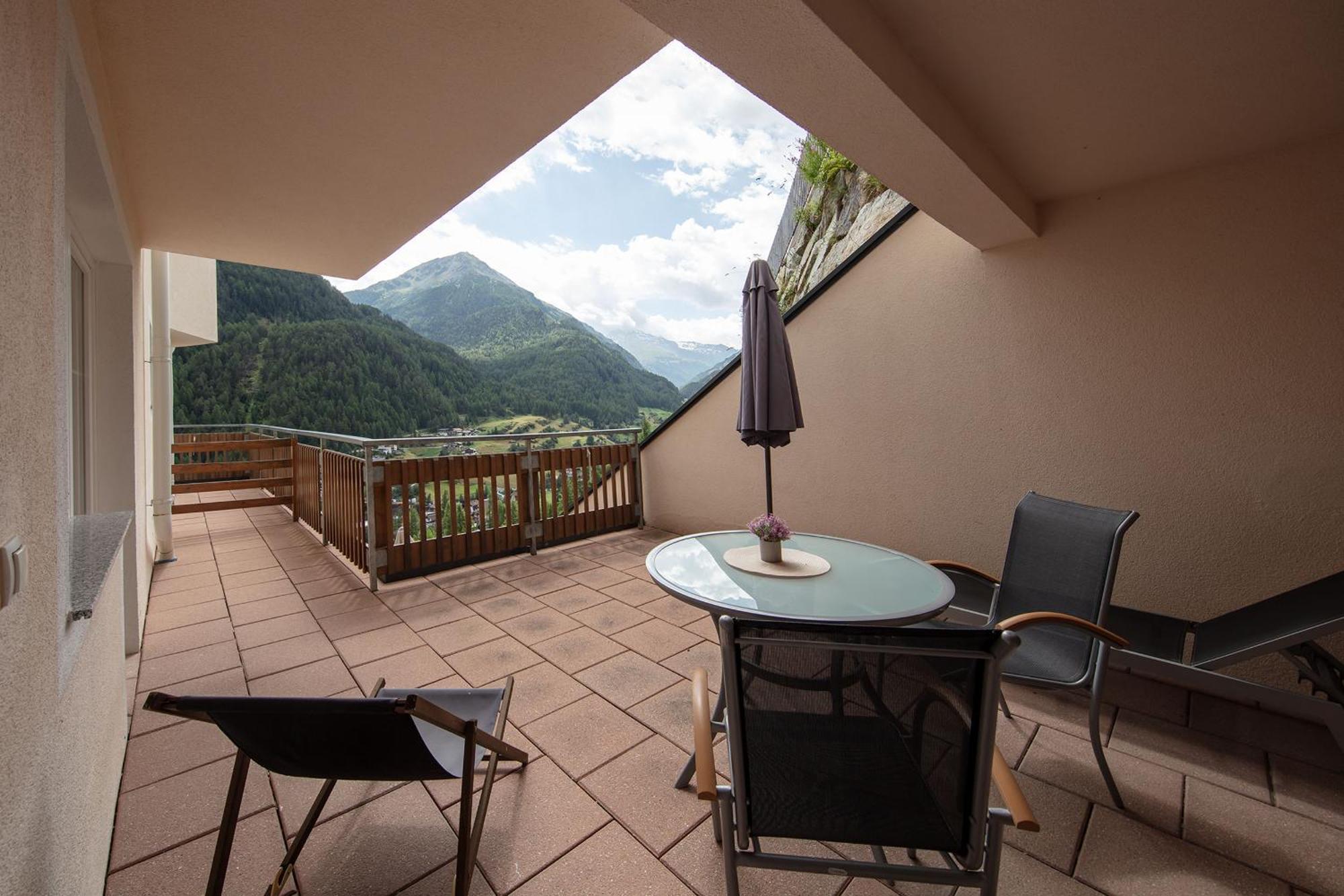 Panoramablick Sölden Lägenhet Exteriör bild