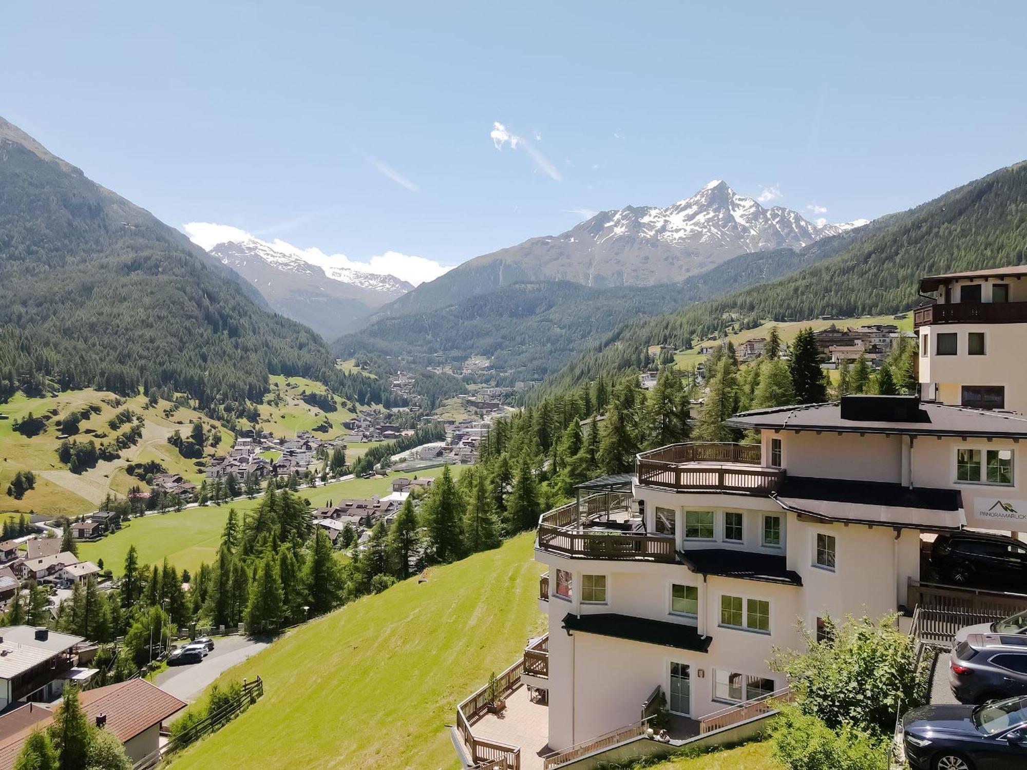 Panoramablick Sölden Lägenhet Exteriör bild